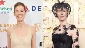 Rosamund Pike Shares Update on Skiing Injury That 'Messed Up' Her Face Prior to the Golden Globes (Exclusive)